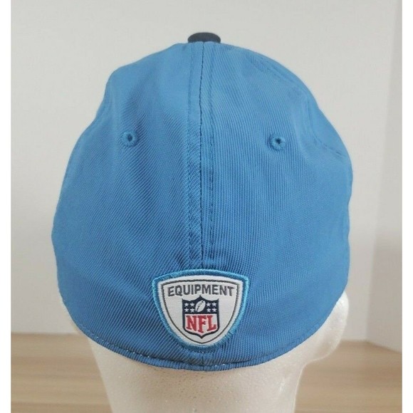 San Diego LA Chargers Reebok On Field S/M Fitted Hat Powder Blue Bolt - Picture 3 of 9